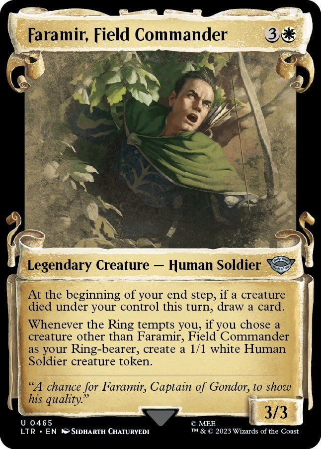 Faramir, Field Commander (Showcase Scrolls) [LTR - 465]