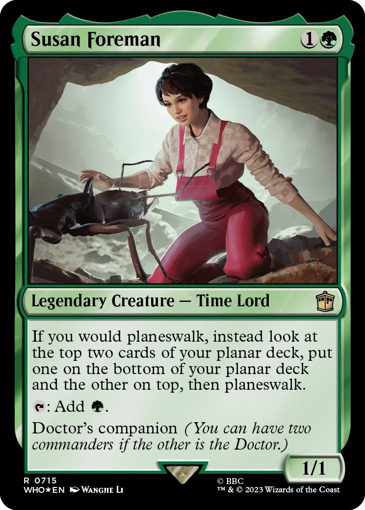 Susan Foreman (Surge Foil) [WHO - 715]