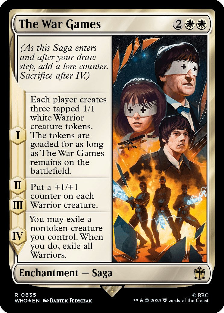The War Games (Surge Foil) [WHO - 635]