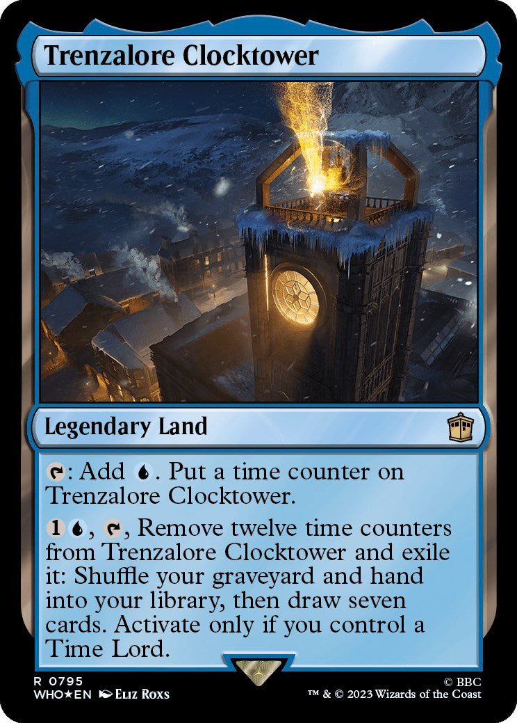 Trenzalore Clocktower (Surge Foil) [WHO - 795]
