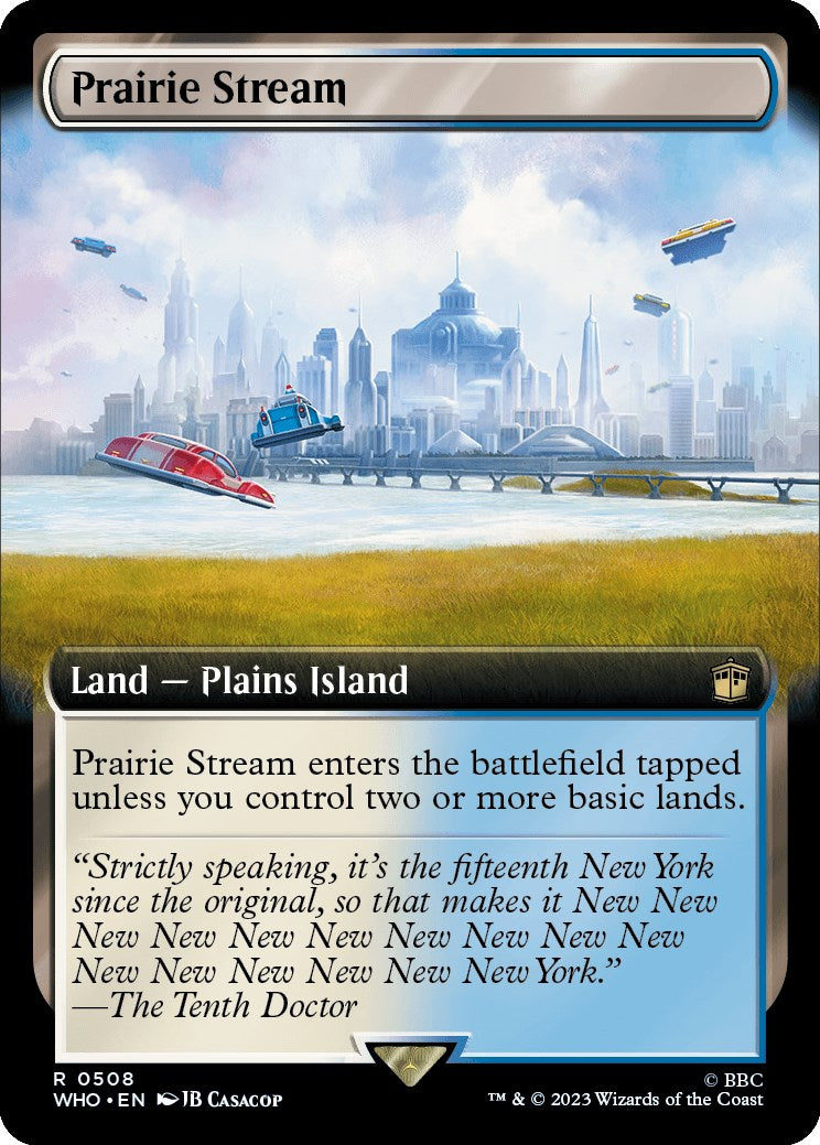 Prairie Stream (Extended Art) [WHO - 508]