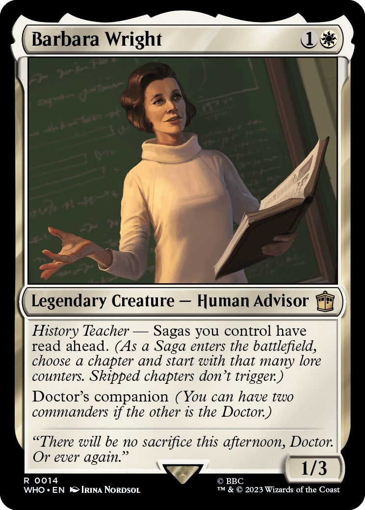 Barbara Wright [WHO - 14]