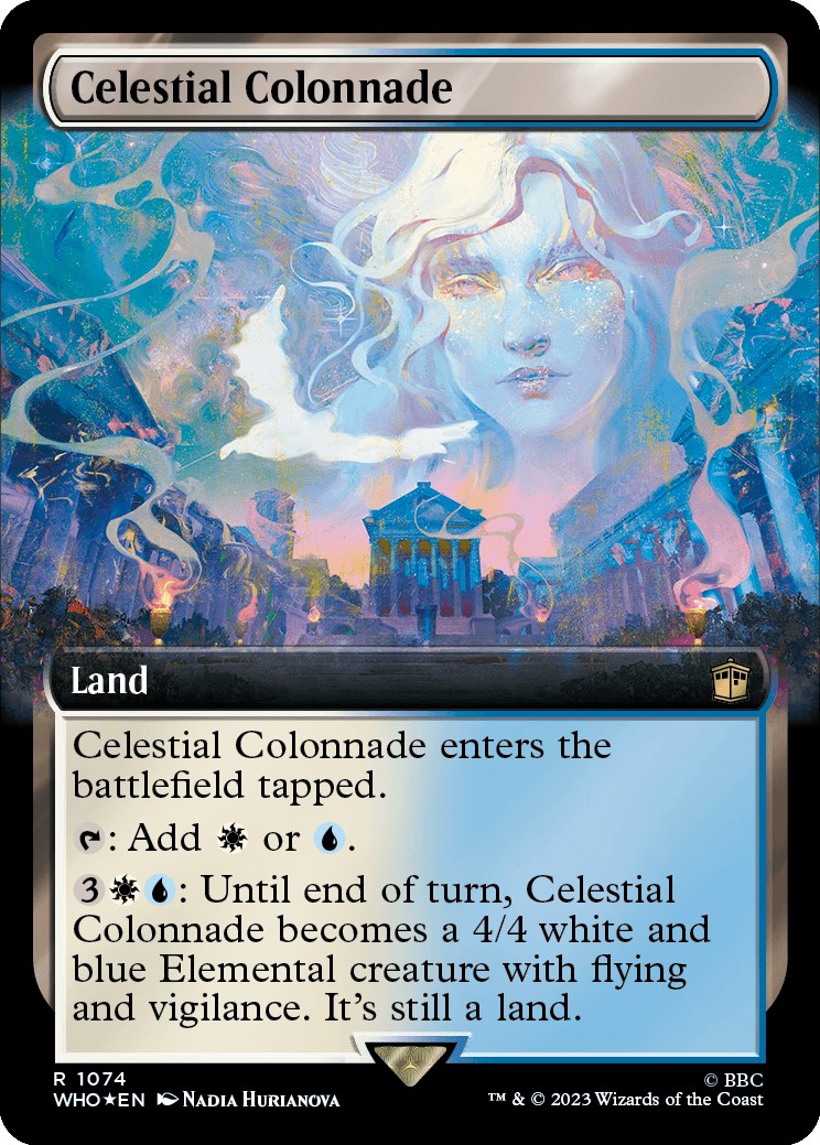 Celestial Colonnade (Extended Art) (Surge Foil) [WHO - 1074]