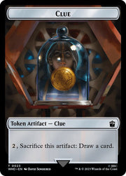 Copy // Clue (0023) Double-Sided Token (Back)