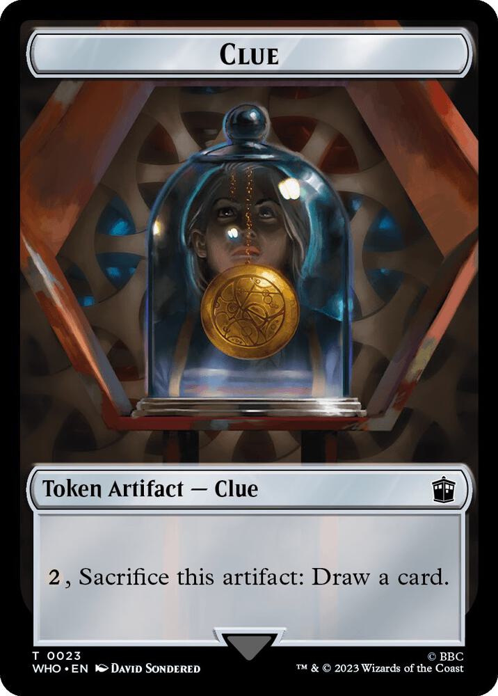 Copy // Clue (0023) Double-Sided Token (Back)