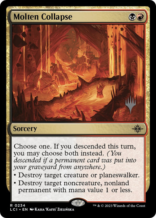 Molten Collapse