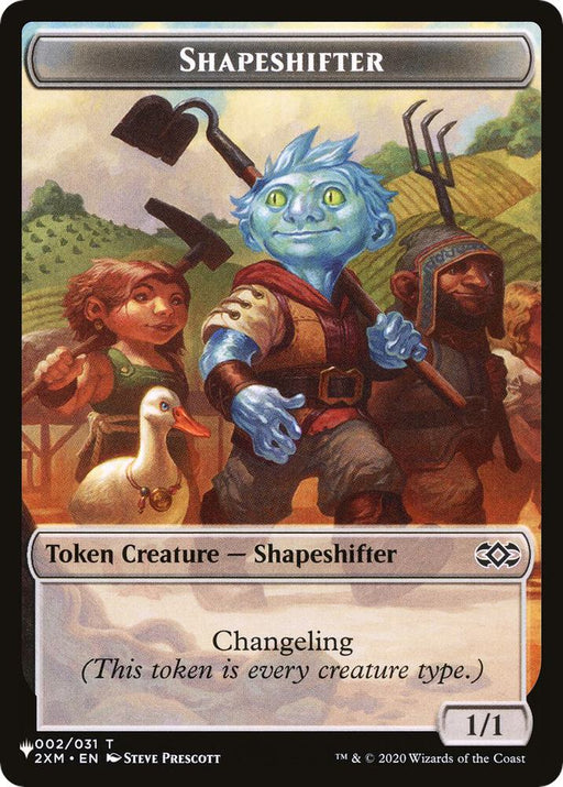 Cat Beast // Shapeshifter (002) Double-Sided Token (Back)