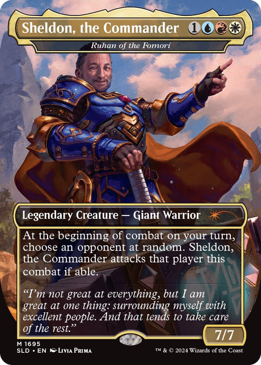 Sheldon, the Commander - Ruhan of the Fomori [SLD - 1695]