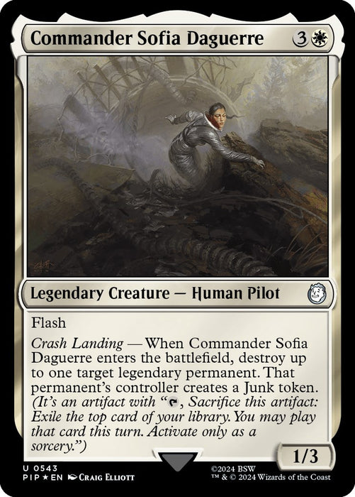 Commander Sofia Daguerre (Surge Foil) [PIP - 543]