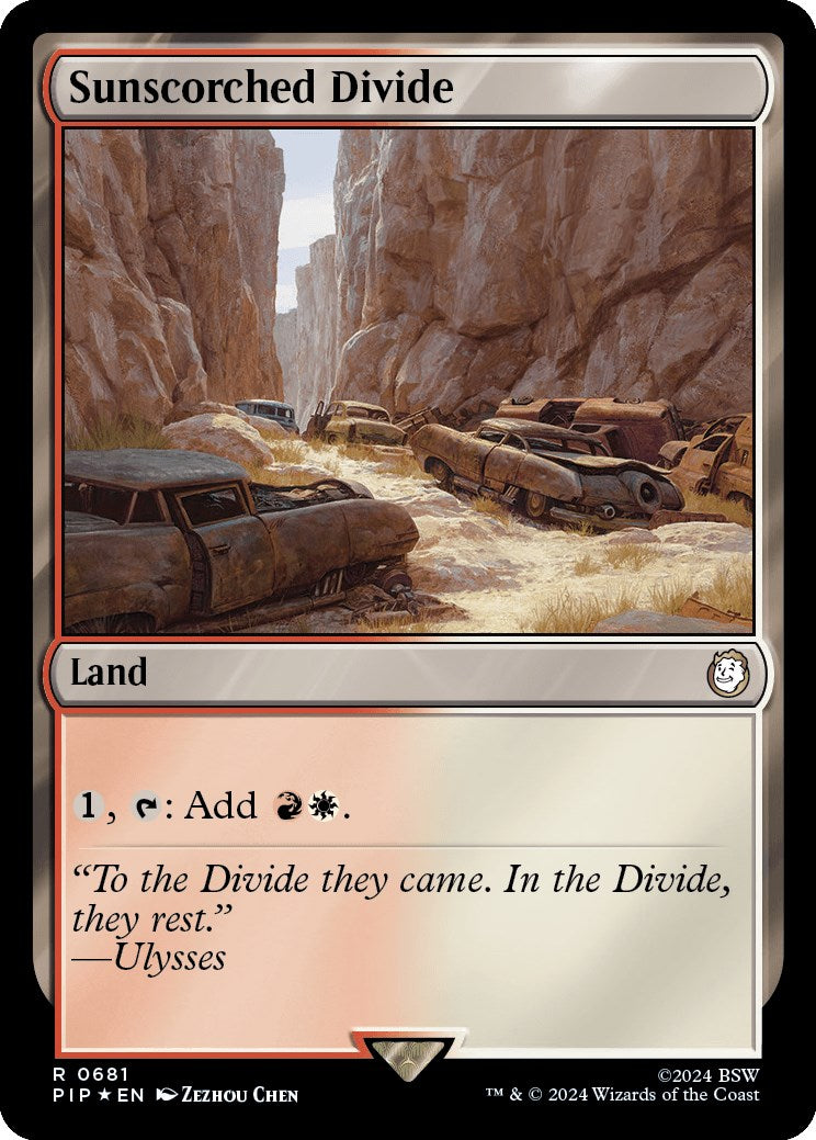 Sunscorched Divide (Surge Foil) [PIP - 681]