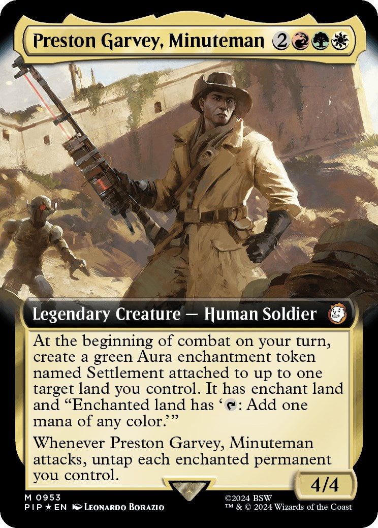 Preston Garvey, Minuteman (Extended Art) (Surge Foil) [PIP - 953]