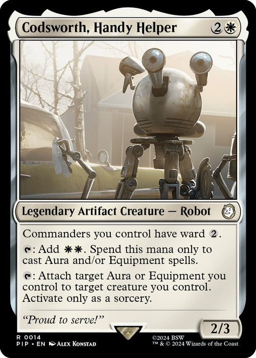 Codsworth, Handy Helper [PIP - 14]