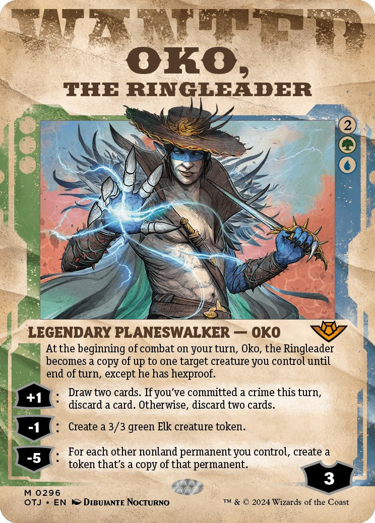 Oko, the Ringleader (Showcase) [OTJ - 296]