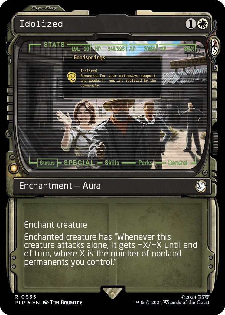 Idolized (Showcase) (Surge Foil) [PIP - 855]