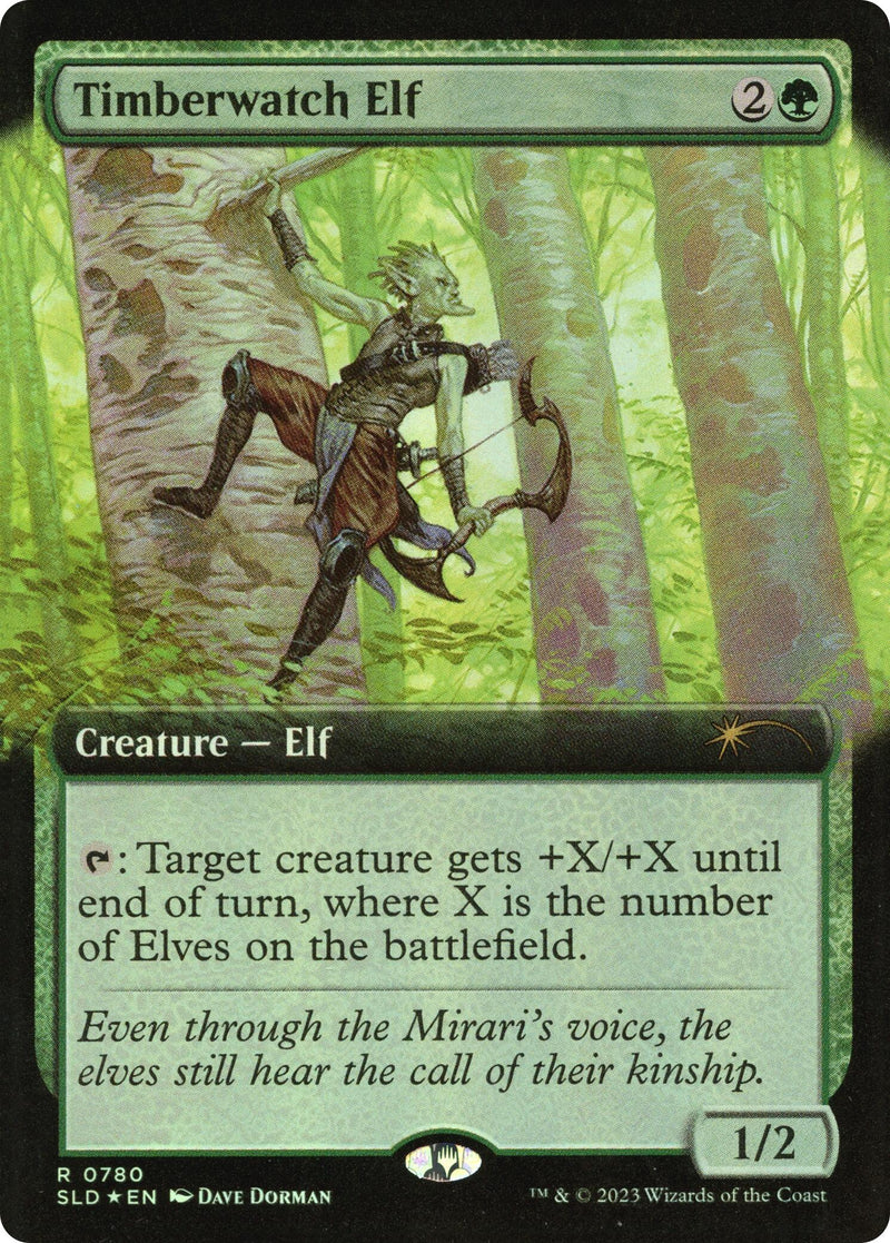 Timberwatch Elf (Extended Art) [SLD - 780]