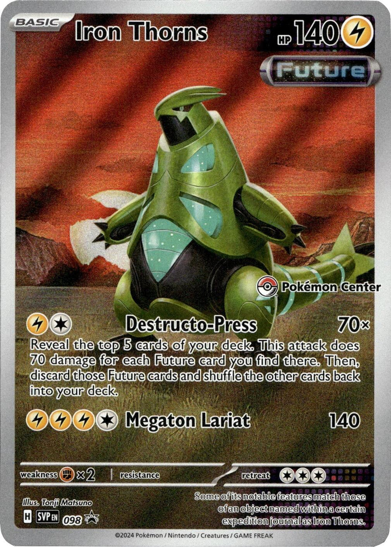 Iron Thorns - 098 (Pokemon Center)