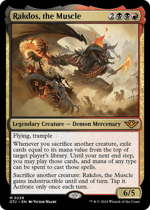Rakdos, the Muscle [OTJ - 226]