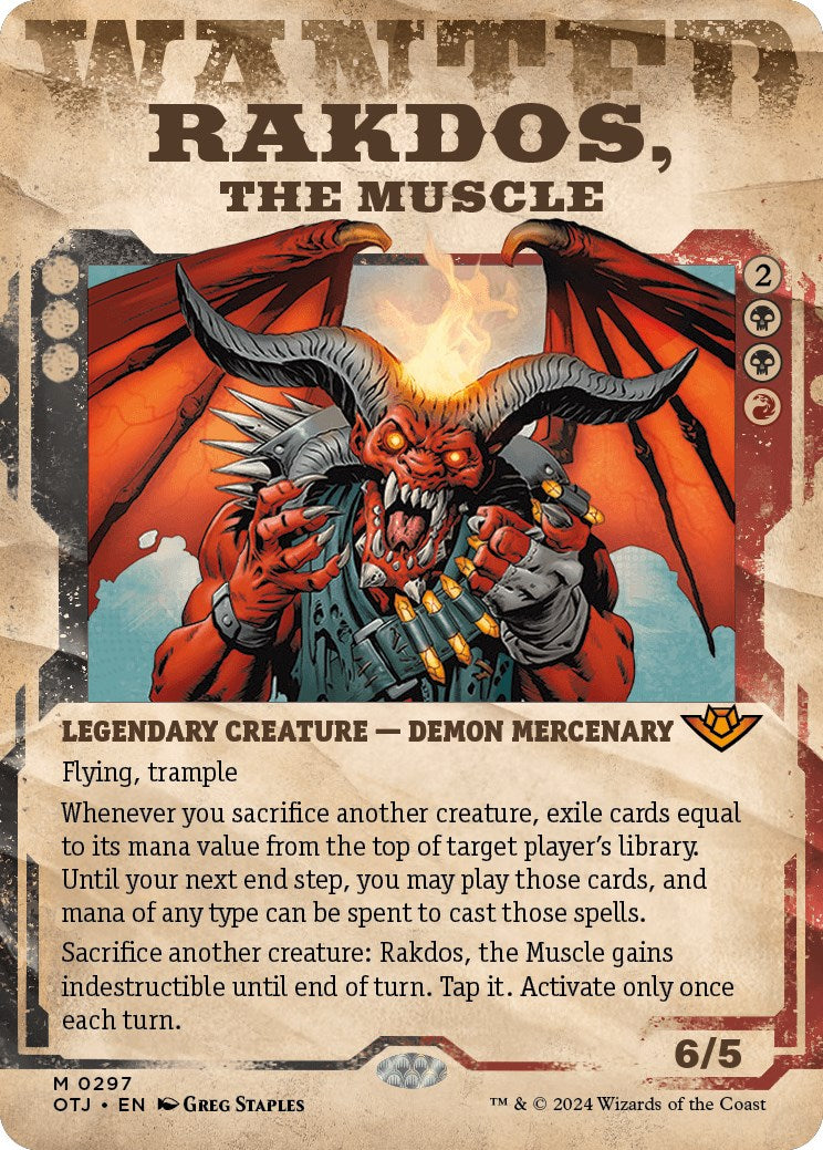 Rakdos, the Muscle (Showcase) [OTJ - 297]