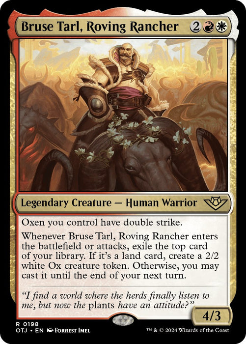 Bruse Tarl, Roving Rancher [OTJ - 198]