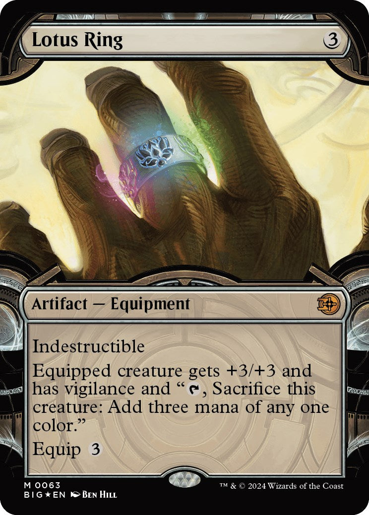 Lotus Ring (Showcase) (Raised Foil) [BIG - 63]