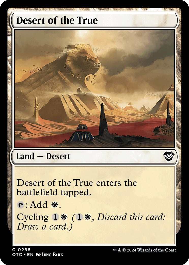 Desert of the True [OTC - 286]