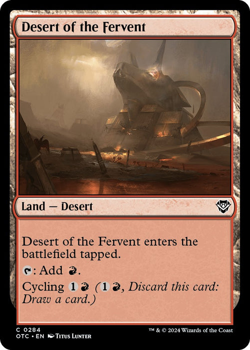 Desert of the Fervent [OTC - 284]