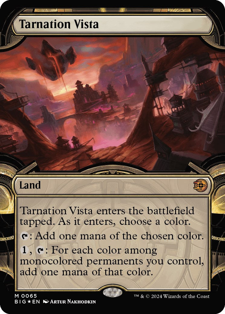 Tarnation Vista (Showcase) (Raised Foil) [BIG - 65]