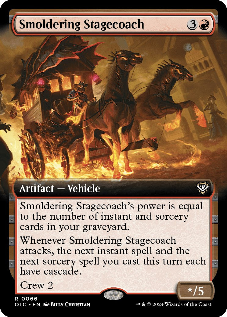 Smoldering Stagecoach (Extended Art) [OTC - 66]