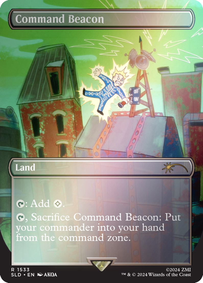 Command Beacon (Rainbow Foil) [SLD - 1533]