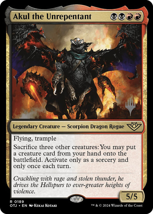 Akul the Unrepentant [PPOTJ - 189]