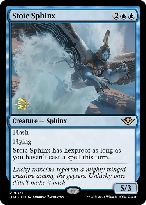 Stoic Sphinx [PRE - 71]