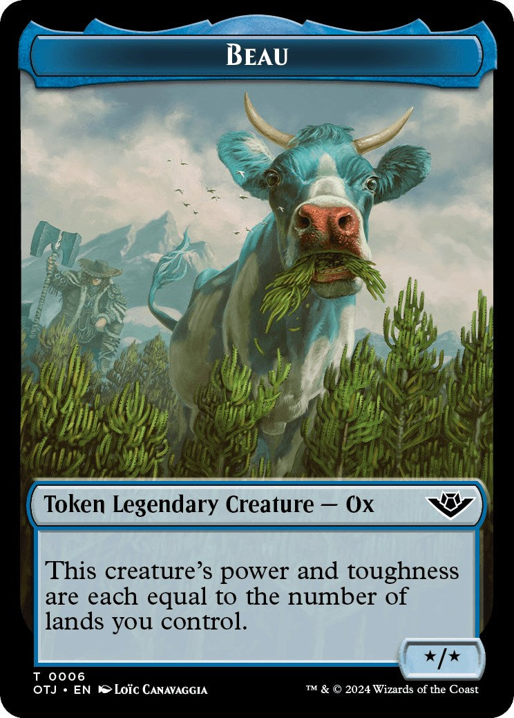 Beau // Plot Double-Sided Token [OTJ - 6 // 20]