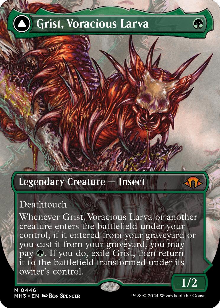 Grist, Voracious Larva (Borderless) [MH3 - 446]