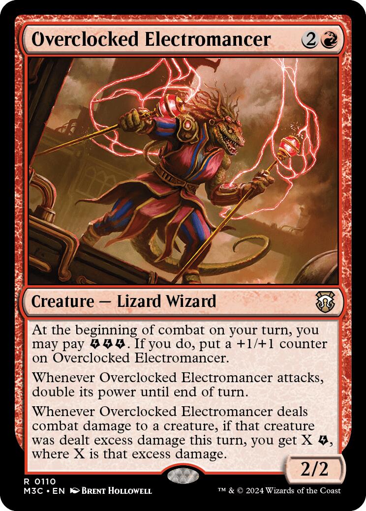 Overclocked Electromancer [M3C - 110]