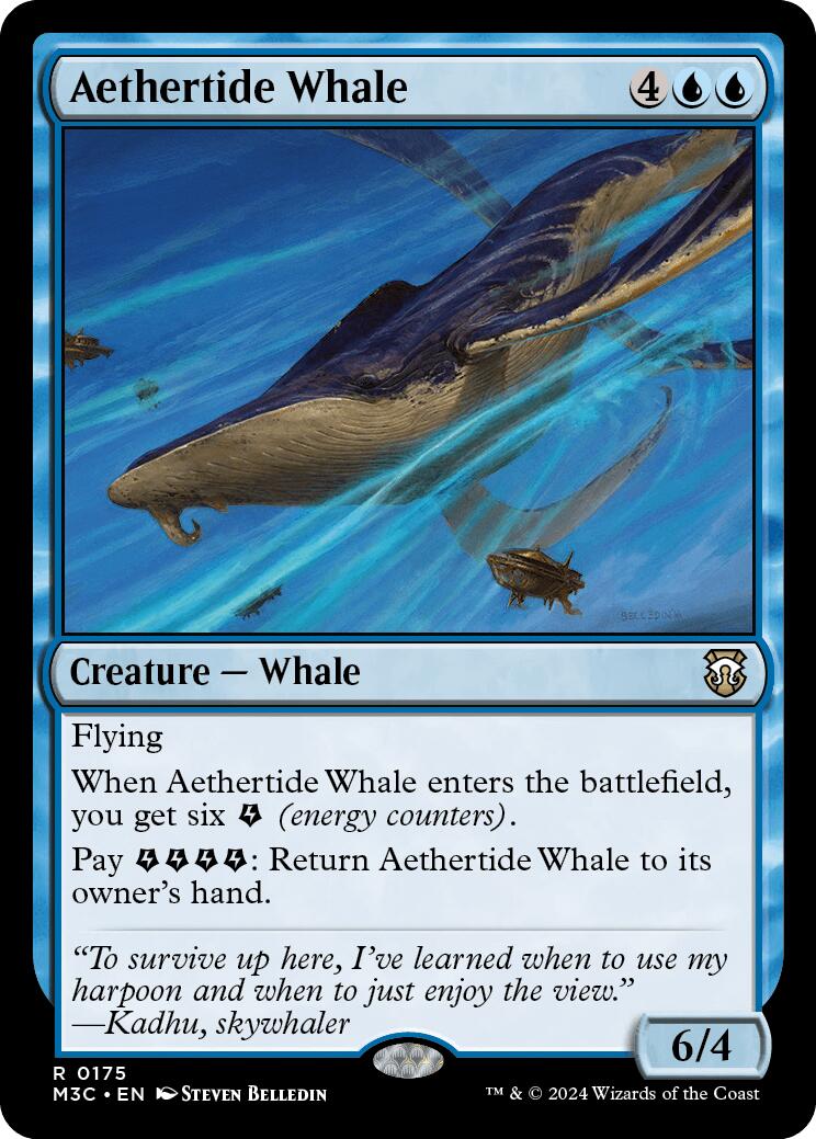 Aethertide Whale (Ripple Foil) [M3C - 175]