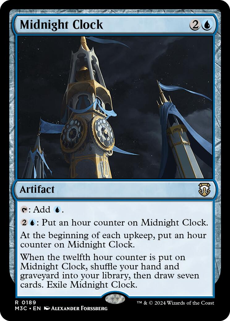 Midnight Clock (Ripple Foil) [M3C - 189]