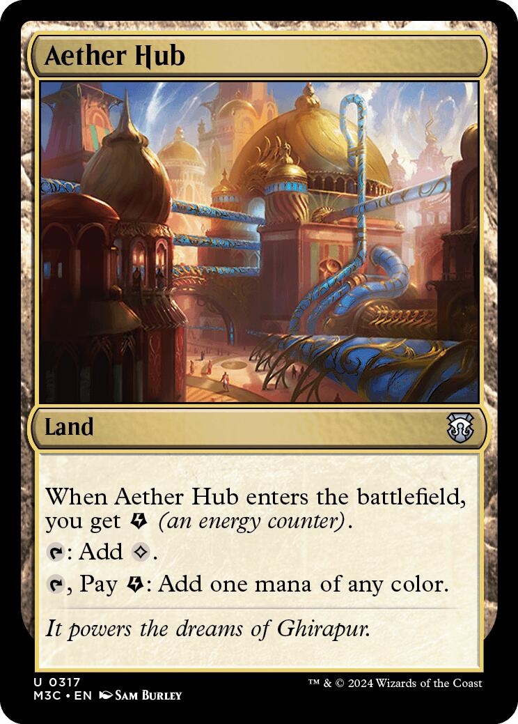 Aether Hub (Ripple Foil) [M3C - 317]
