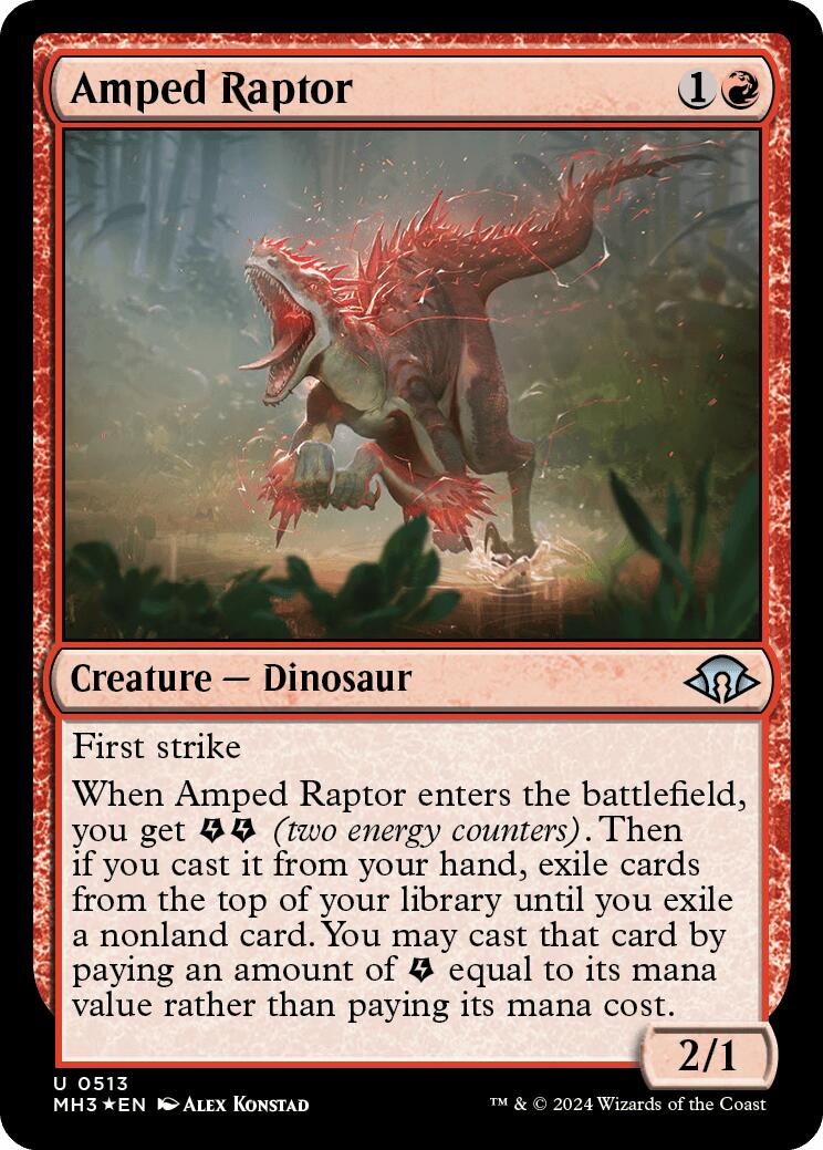 Amped Raptor (Ripple Foil) [MH3 - 513]