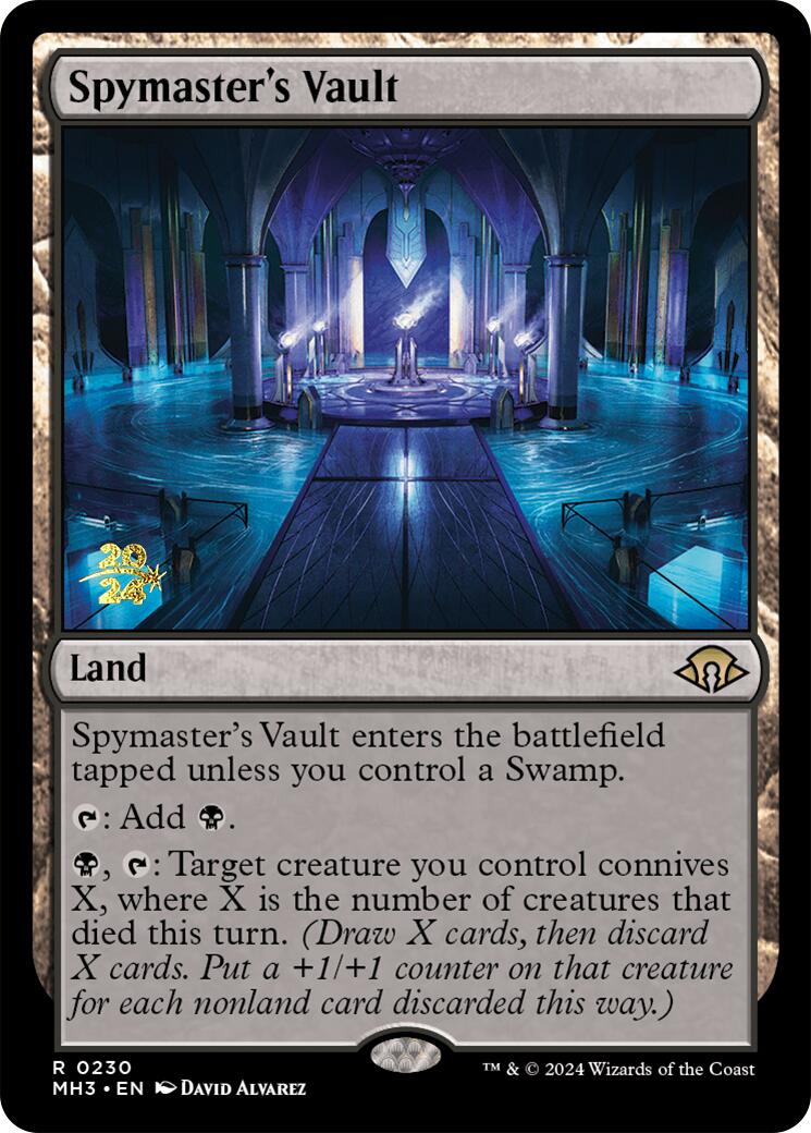Spymaster's Vault [PRE - 230]