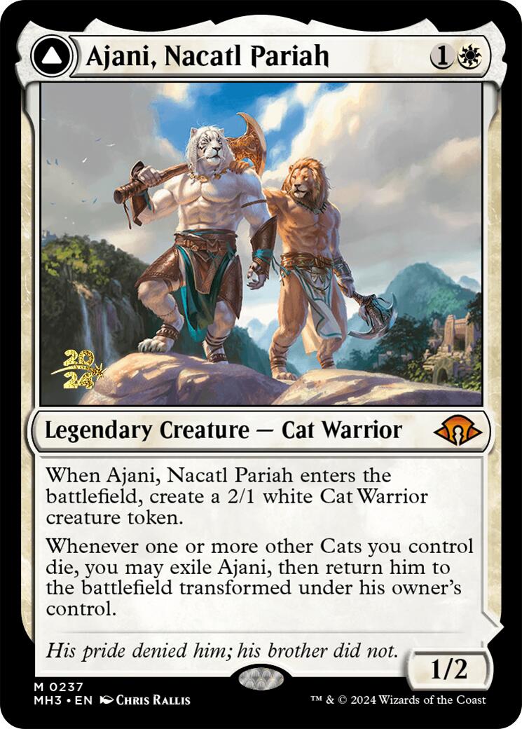 Ajani, Nacatl Pariah [PRE - 237]