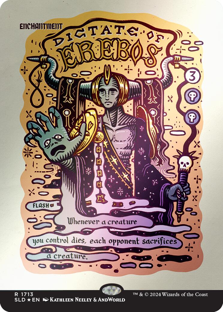 Dictate of Erebos (Rainbow Foil)