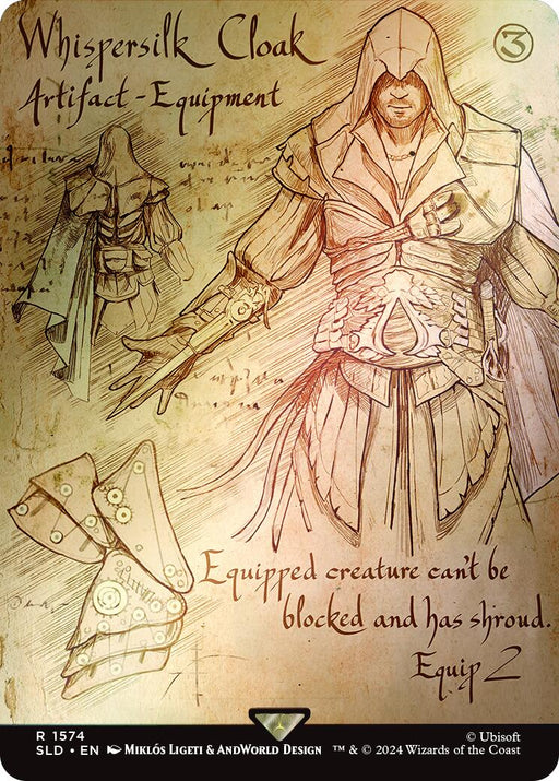 Whispersilk Cloak (Rainbow Foil)