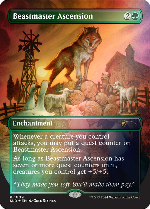 Beastmaster Ascension Rainbow Foil