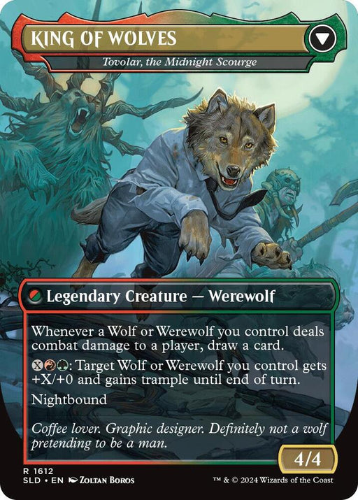NOT A WOLF - Tovolar, Dire Overlord (Back)