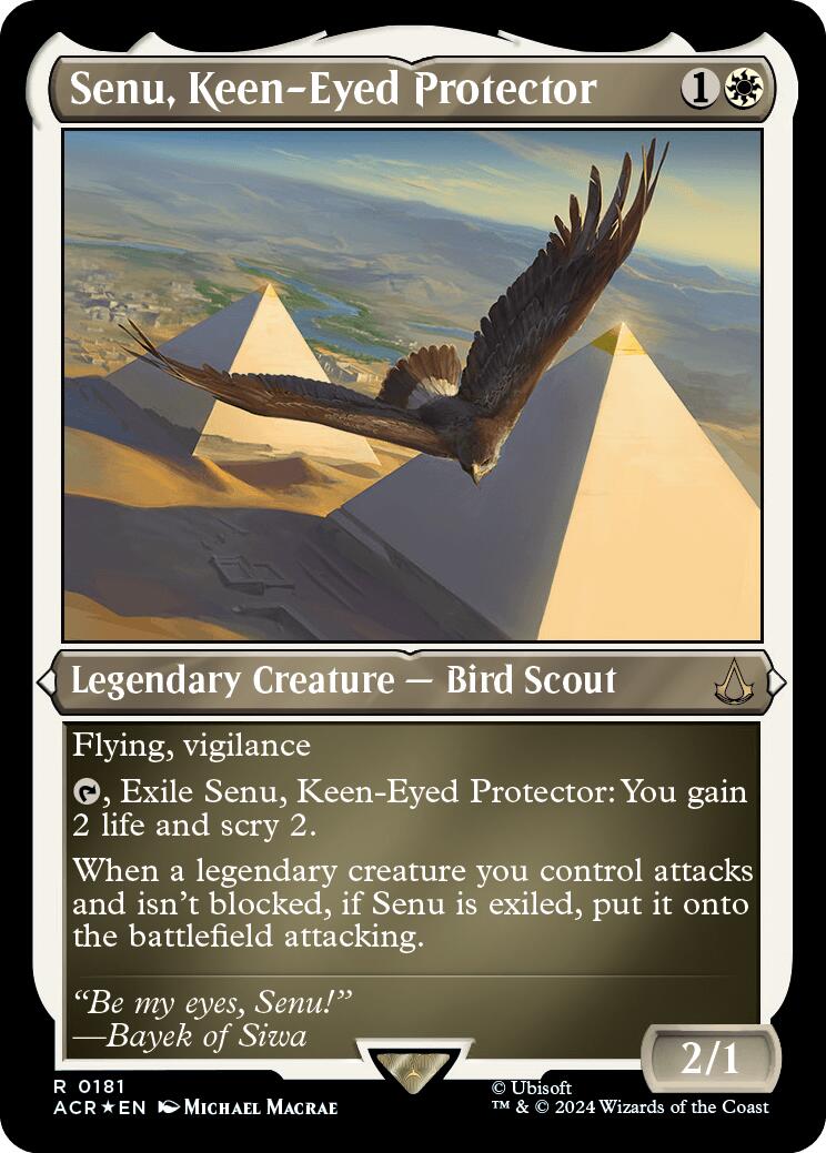 Senu, Keen-Eyed Protector (Foil Etched) [ACR - 181]