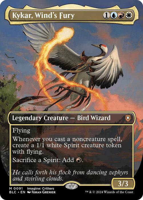 Kykar, Wind's Fury (Borderless) [BLC - 91]