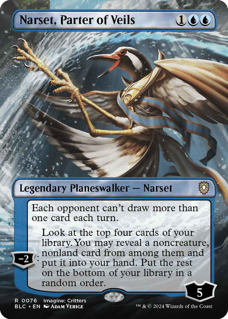 Narset, Parter of Veils (Borderless) [BLC - 76]