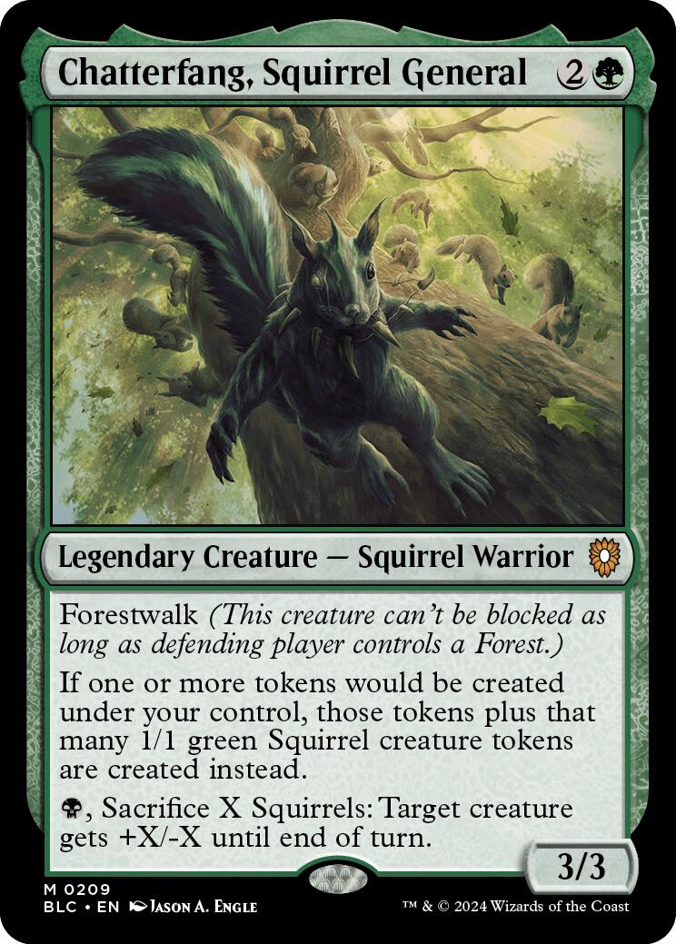 Chatterfang, Squirrel General [BLC - 209]