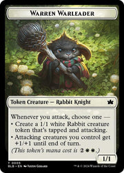 Fish // Warren Warleader Double-Sided Token (Back)