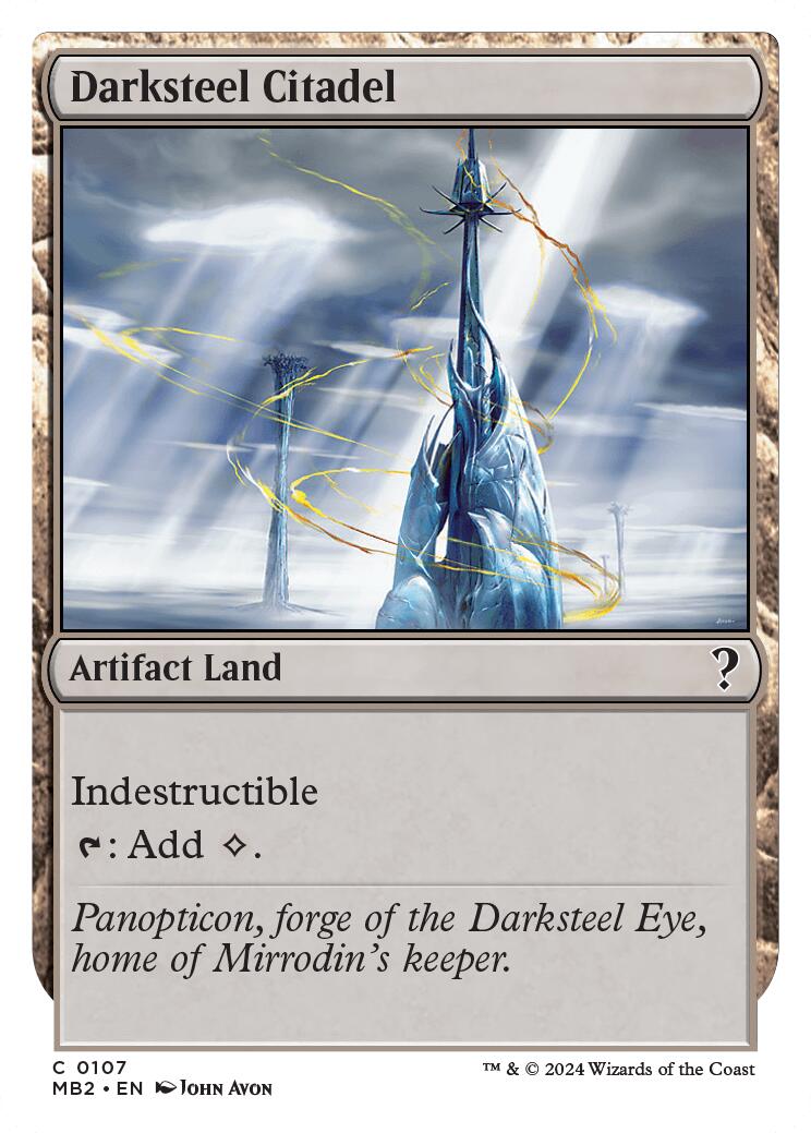 Darksteel Citadel (White Border) [MB2 - 107]
